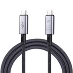 Polham 1Mt Usb 4.0 240W Thunderbolt Type-C To Type-C Şarj, Data Ve 8K 60Hz Görüntü Aktarım Kablosu