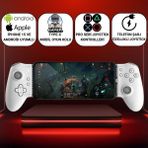Polham iPhone 15 Üzeri ve Android Uyumlu Type-C Mobil Oyun Kolu | Pro Seri Joystick | Şarj Özellikli - Siyah