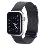 Polham Milano Loop Çelik Ultra Hafif Apple Watch 38-40-41MM için Kordon Kayış, Paslanmaz Çelik Kayış