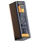 Polham Super Hızlı Şeffaf 22.5W 30000mAh Taşınabilir Powerbank, Led Göstergeli 1x PD Type C, 1x USB