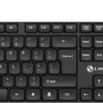Polham USB Kablolu Sessiz Ofis Ev Tipi Klavye Mouse Seti, Bilek Destekli, Tak Çalıştır Klavye Mouse