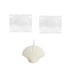 Poli Karbon Sert Plastik Shell Mum Kalıbı Büyük Boy 10X12 CM