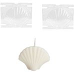 Poli Karbon Sert Plastik Shell Mum Kalıbı Küçük Boy 9,3X7,1 CM