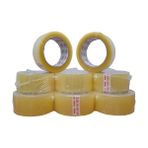 Poli Tape Şeffaf Koli Bandı 45 mm x 100 mt 6'lı Paket