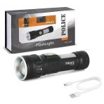 Police PS-357 Cob Led Zoom Şarjlı El Feneri