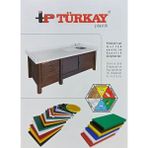 Polietilen Kesim Tahtası Et Sebze Kesme Levhası 50x30x4 Cm