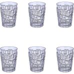 Polikarbon Stone Serisi Kırılmaz 6 Parça Meşrubat Kokteyl Su Bardağı Takımı - 250 Ml.