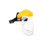 Polikarbonat Yüz Siperliği Iş Güvenliği Koruyucu 1202 20CMX40CM Ce En 166 Essafe Siperlik - 20 x 40 cm
