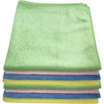 Polikur 3222 Mikrofiber Toz ve Cam Bezi 40 x 40 Cm. - 8 Adet - Antrasit
