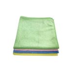 Polikur (4 Adet) 3222 Premium Mikrofiber Genel Temizlik Toz ve Cam Bezi 40X40 Cm. Mix