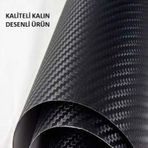 Polimer Karbon Fiber Folyo Yapıştırması 15 X 100 Cm renk-siyah