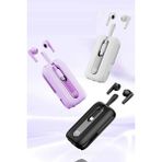 Polin TWS‑T21 Bluetooth Kulaklık | 10. 000MAH Powerbank | LED Ekran | Enc Mikrofon | Bluetooth 5. 3 | Uzun Pil Ömrü - Beyaz