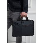 Polina Lodz Macbook Air- Pro 15-15.6-16 Inç Darbeye Karşı Korumalı Su Geçirmez Laptop Çantası. Füme