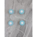 Poliplast Çoçuk Odası ve Genç Odası ,dolap ve Çekmece Kulpları / 4 Adet - 414H - Mavi