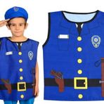 Polis Kostümü Basklı