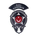 Polis Sepeti Özel Güvenlik Arması 3 Boyutlu Yeni Nesil Plastik