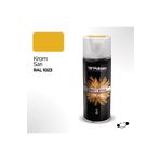 Polisan Krom Sarı Sprey Boya 400 ml (3 Adet )