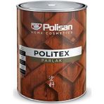 Polisan Politex Lüx Vernikli Parlak Teak 0.75 lt Ahşap Koruyucu