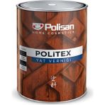 Polisan Politex Yat Verniği Yat Vernik Parlak Şeffaf 0,75 Lt - 0,75L