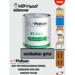 Polisan X1 All Her Yeri Istediğini Boya-Çizilmez-Yıkanabilir-Isıya Dayanıklı-Kokusuz 0,75 L - 0.75 L - Sonbahar Grisi