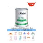 Polisan X1 All Yeni Nesil Dönüşüm Boyası Dolap-fayans-cam-plastik-ahşap-duvar Sınırsız Renk 0.75 lt