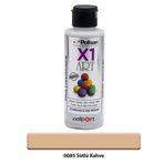 Polisan X1 Art Multisurface 0085 Sütlü Kahve 120 ml Hobi Boyası