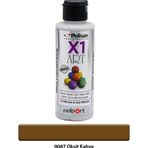 Polisan X1 Art Oksit Kahve 120 ml Multisurface Hobi Boyası