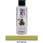Polisan X1 Art Yağ Yeşili 120 ml Multisurface Hobi Boyası