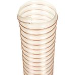 Poliüretan Bakır Telli Şeffaf Toz Talaş Emiş Hortum ( İç Çap 52Mm) ( 10 Mt) Pu 070