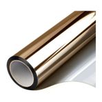 Poliüretan Levha, Yansıtıcı Cam Filmi Tek Yönlü Ayna Isı Kontrolü Çok Renkli Çoklu Boyutlar(Brown-silver,80x500 cm)