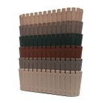 Poliwork Akasya Kaktüs Saksısı Triple Pastel Mix 5,5 cm 6'lı 0,3 Lt
