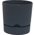 Poliwork Begonya 12 cm Tabaklı Saksı 1 Lt 5'li - Antrasit