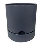 Poliwork Begonya 18 cm Antrasit Saksı