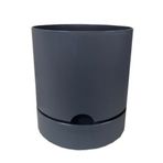 Poliwork Begonya 25 cm Antrasit Saksı
