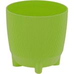 Poliwork Kaktüs Yuvarlak Saksı 0,12 Lt – 60 mm Mikro Boy Renkli Çiçek Saksısı - Mint Yeşil