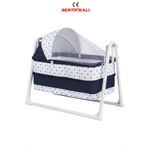 POLLY BABY Lacivert Portatif Sallanır Sepet Hamak Beşik