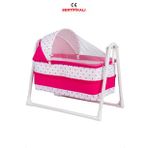 POLLY BABY Polly Lüks Portatif Sallanır Sepet Beşik Hamak Beşik Pembe