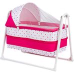 POLLY BABY Polly Lüks Portatif Sallanır Sepet Beşik Hamak Pembe