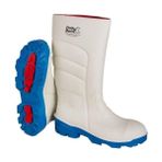Polly Boot Beyaz / Mavi Pu Çizme No:41 - Mavi - Beyaz