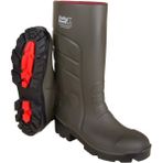 Polly Boot Çelik Burunlu + Çelik Ara Tabanlı Galaxy Vega K. Haki / Siyah Çizme