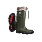 Polly Boot Galaxy Vega 04 Haki Boğazlı İş Çizmesi