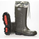 Polly Boot Galaxy Vega 45 Numara Koyu Haki Uzun Boğazlı