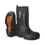 Polly Boot Pollyboot 20347 Ranger Siyah Erkek Işçi Çizmesi Tekstil Malzemeden Üretilmiş Güvenlik Standartlarına Uygun