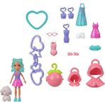 Polly Pocket Anahtarlık Olabilien Moda Stili Serisi Medium JKR46-JKR49 - Çok Renkli