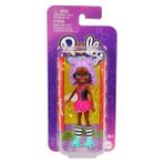 Polly Pocket Hayvan Dostu Seti + Polly Pocket ve Arkadaşları Figür - Mor Saçlı Mavi Patenli