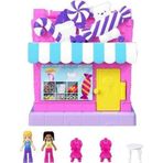 Polly Pocket HNB03 Pollyville Şeker Dükkanı Oyun Seti