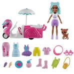 Polly Pocket HWP24 Filamingo Motosiklet ve Tropik Aksesuarlar