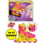 Polly Pocket Inline 4 Teker Paten - (34 - 37 Numara Için Ayarlanabilir)