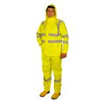 Polly Rain Pu Alt Ust Takim Reflektorlu Yagmurluk