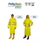 Polly Rain Pu+Polyester Pardesü Yağmurluk Reflektörlü